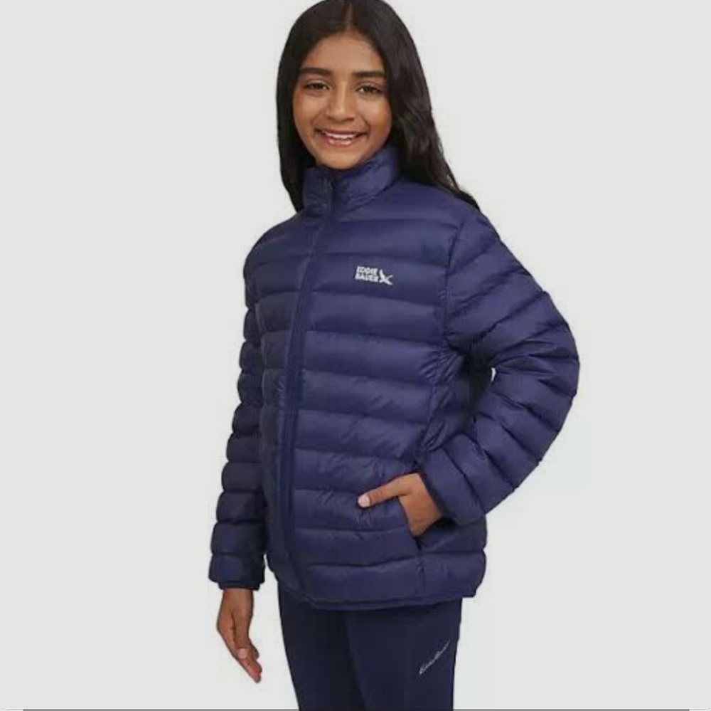 Eddie Bauer Packable Youth Jacket, Size S(6/7)